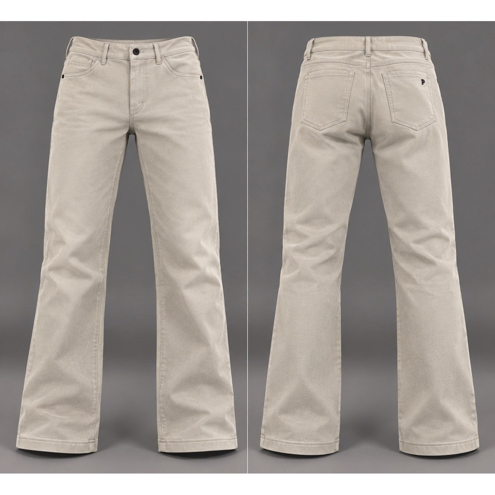 Public Rec Pants golf Men 34 X 32 Chino Slim Flat Front Microfiber 5-Pocket gray